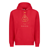 Red eldenring Premium Hoodie - linhVisuals