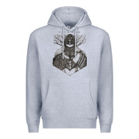 Heather Grey eldenring Premium Hoodie - linhVisuals