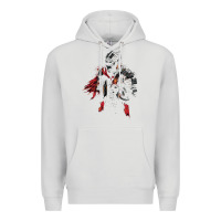 Dove Grey eldenring Premium Hoodie - linhVisuals