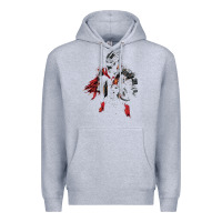 Heather Grey eldenring Premium Hoodie - linhVisuals