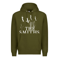 Army Green Best THE SMITHS Music Premium Hoodie - linhVisuals