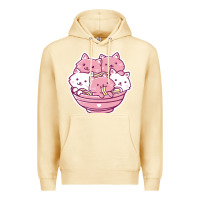 Pina Colada kawaii cat ramen   cute gift Premium Hoodie - linhVisuals