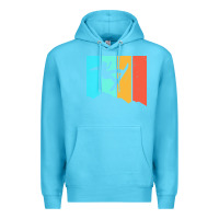 Ocean Blue snowboarding gift t  shirt snowboard tshirt for a snowboarder t  shirt Premium Hoodie - linhVisuals