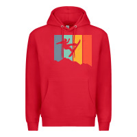 Red snowboarding gift t  shirt snowboard tshirt for a snowboarder t  shirt Premium Hoodie - linhVisuals