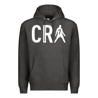 Charcoal Heather CR7 Premium Hoodie - linhVisuals