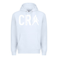 White CR7 Premium Hoodie - linhVisuals