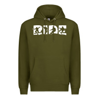 Army Green ride snowboard snowboarding Premium Hoodie - linhVisuals