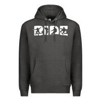 Charcoal Heather ride snowboard snowboarding Premium Hoodie - linhVisuals