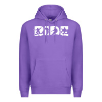 Purple ride snowboard snowboarding Premium Hoodie - linhVisuals