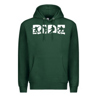 Sports Green ride snowboard snowboarding Premium Hoodie - linhVisuals