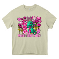 Mossy my first valentine's day dragon Heavy Core Tee - FaDigitalArtStudio