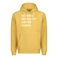 Antique Gold newheterosexuality can be cured Premium Hoodie - linhVisuals