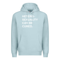 Blue Mist newheterosexuality can be cured Premium Hoodie - linhVisuals