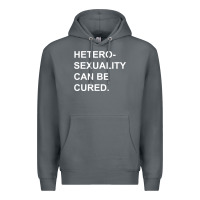 Rock newheterosexuality can be cured Premium Hoodie - linhVisuals