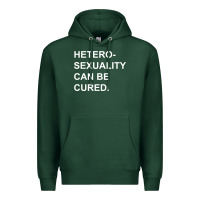Sports Green newheterosexuality can be cured Premium Hoodie - linhVisuals