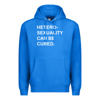 True Royal newheterosexuality can be cured Premium Hoodie - linhVisuals