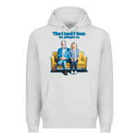 Dove Grey the good place Premium Hoodie - linhVisuals