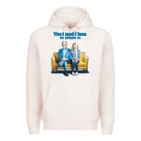 Pale Pink the good place Premium Hoodie - linhVisuals
