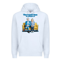 White the good place Premium Hoodie - linhVisuals