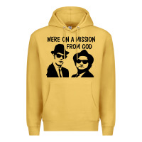 Antique Gold Elwood & Jake Premium Hoodie - linhVisuals