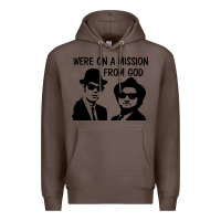 Coffee Elwood & Jake Premium Hoodie - linhVisuals