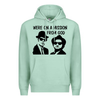 Seafoam Elwood & Jake Premium Hoodie - linhVisuals