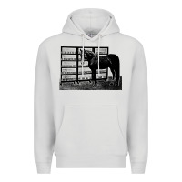 Dove Grey beautiful jim key  performing horse Premium Hoodie - linhVisuals