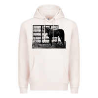 Pale Pink beautiful jim key  performing horse Premium Hoodie - linhVisuals
