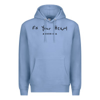 Colony Blue Fix your heart america Premium Hoodie - linhVisuals