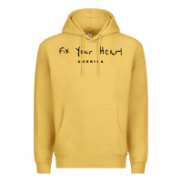 Antique Gold Fix your heart america Premium Hoodie - linhVisuals