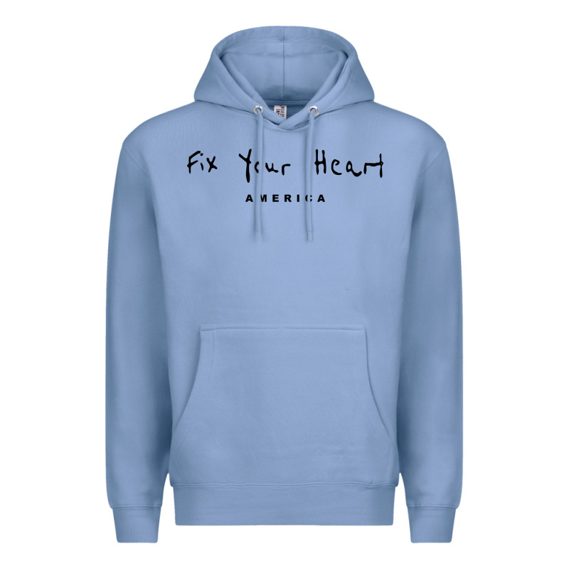 Fix Your Heart America Premium Hoodie by linhVisuals | Teevron