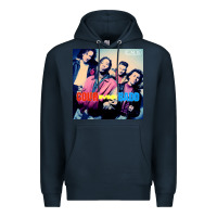 Navy Color Me Badd Premium Hoodie - linhVisuals