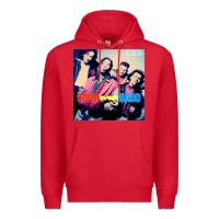 Red Color Me Badd Premium Hoodie - linhVisuals