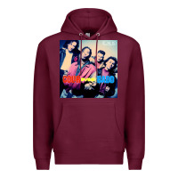 Burgundy Color Me Badd Premium Hoodie - linhVisuals