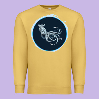 Sea Emperor Transparent Graphic Premium Sweatshirt Designed By Bettercallsaul