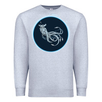 Heather Grey Sea Emperor Transparent Graphic Premium Sweatshirt - Bettercallsaul