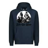 Navy take off hoser Premium Hoodie - linhVisuals