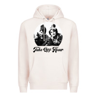Pale Pink take off hoser Premium Hoodie - linhVisuals