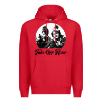 Red take off hoser Premium Hoodie - linhVisuals