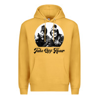 Mustard take off hoser Premium Hoodie - linhVisuals