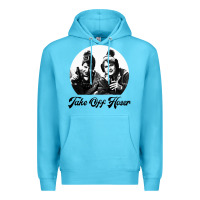 Ocean Blue take off hoser Premium Hoodie - linhVisuals