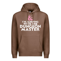 Chestnut I'm sleeping with the dungeon master Premium Hoodie - linhVisuals