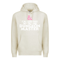 Oatmeal Heather I'm sleeping with the dungeon master Premium Hoodie - linhVisuals