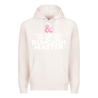 Pale Pink I'm sleeping with the dungeon master Premium Hoodie - linhVisuals