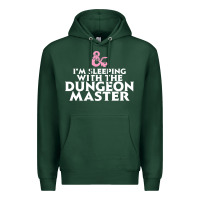 Sports Green I'm sleeping with the dungeon master Premium Hoodie - linhVisuals