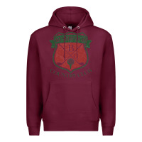 Burgundy bushwood country club Premium Hoodie - linhVisuals