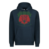 Navy bushwood country club Premium Hoodie - linhVisuals