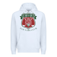 White bushwood country club Premium Hoodie - linhVisuals