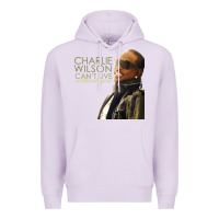 Lilac Charlie Wilson Premium Hoodie - linhVisuals