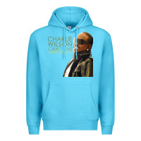 Ocean Blue Charlie Wilson Premium Hoodie - linhVisuals